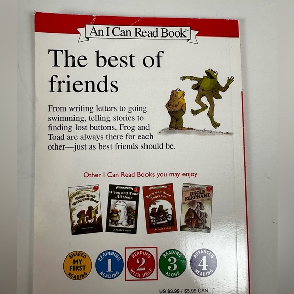 Frog and Toad set of 2 kids books - Picture 4 of 5